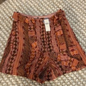 Anthropologie Patterned Shorts - Size 4